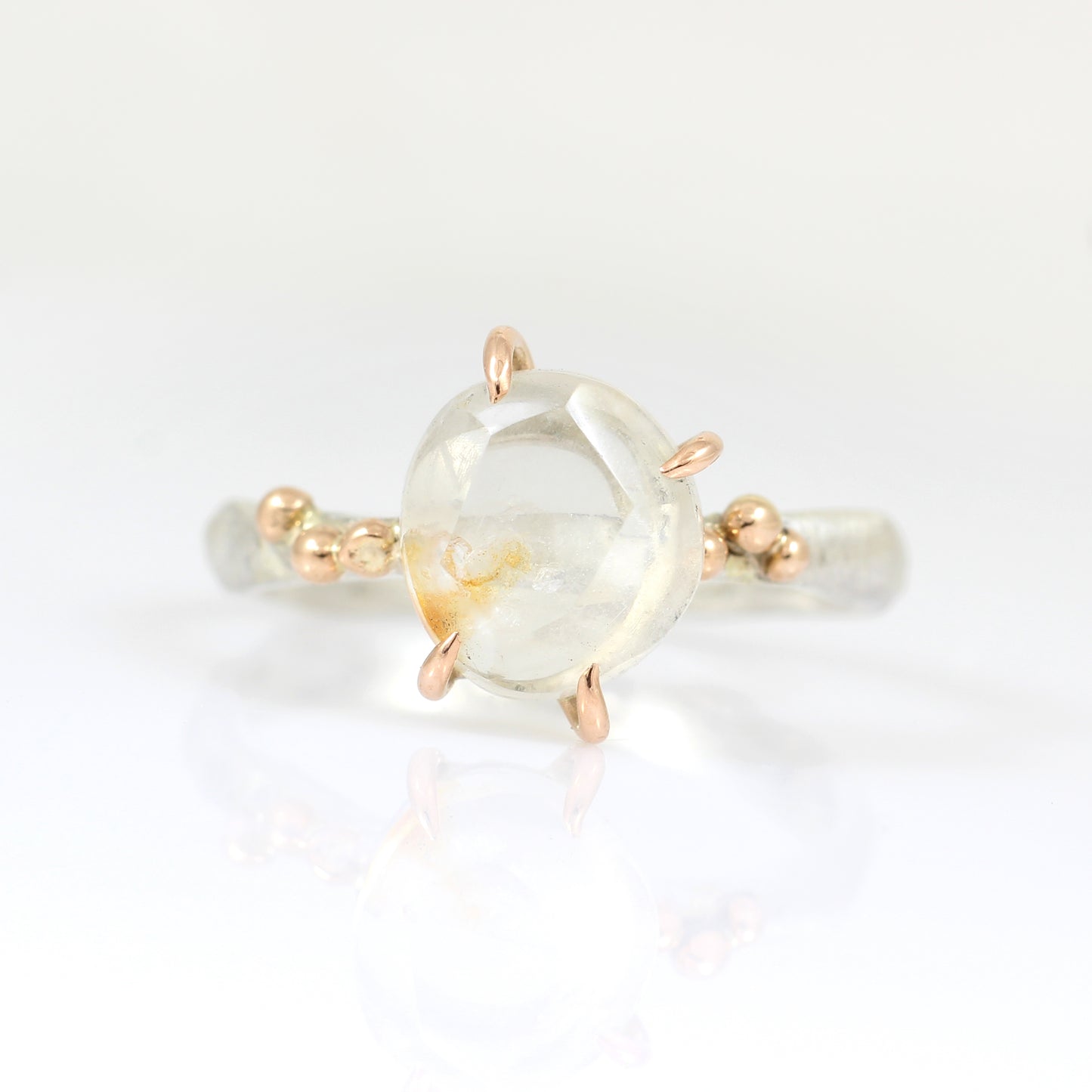 White Topaz Ring