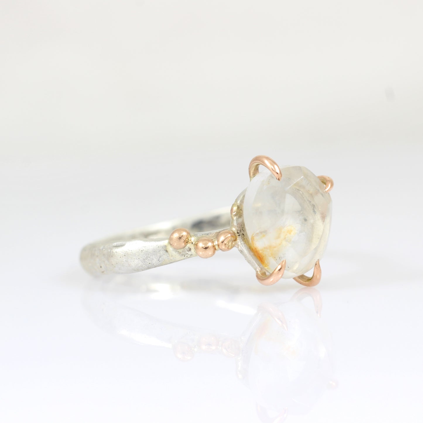 White Topaz Ring