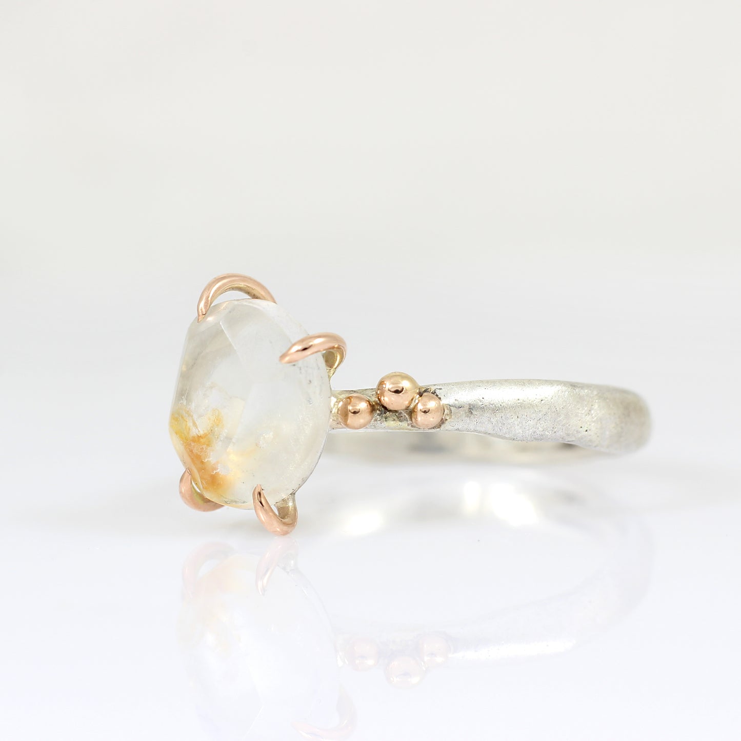 White Topaz Ring