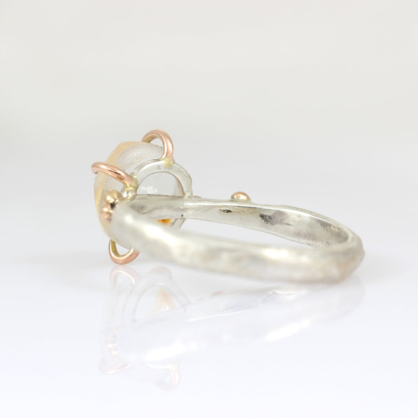 White Topaz Ring