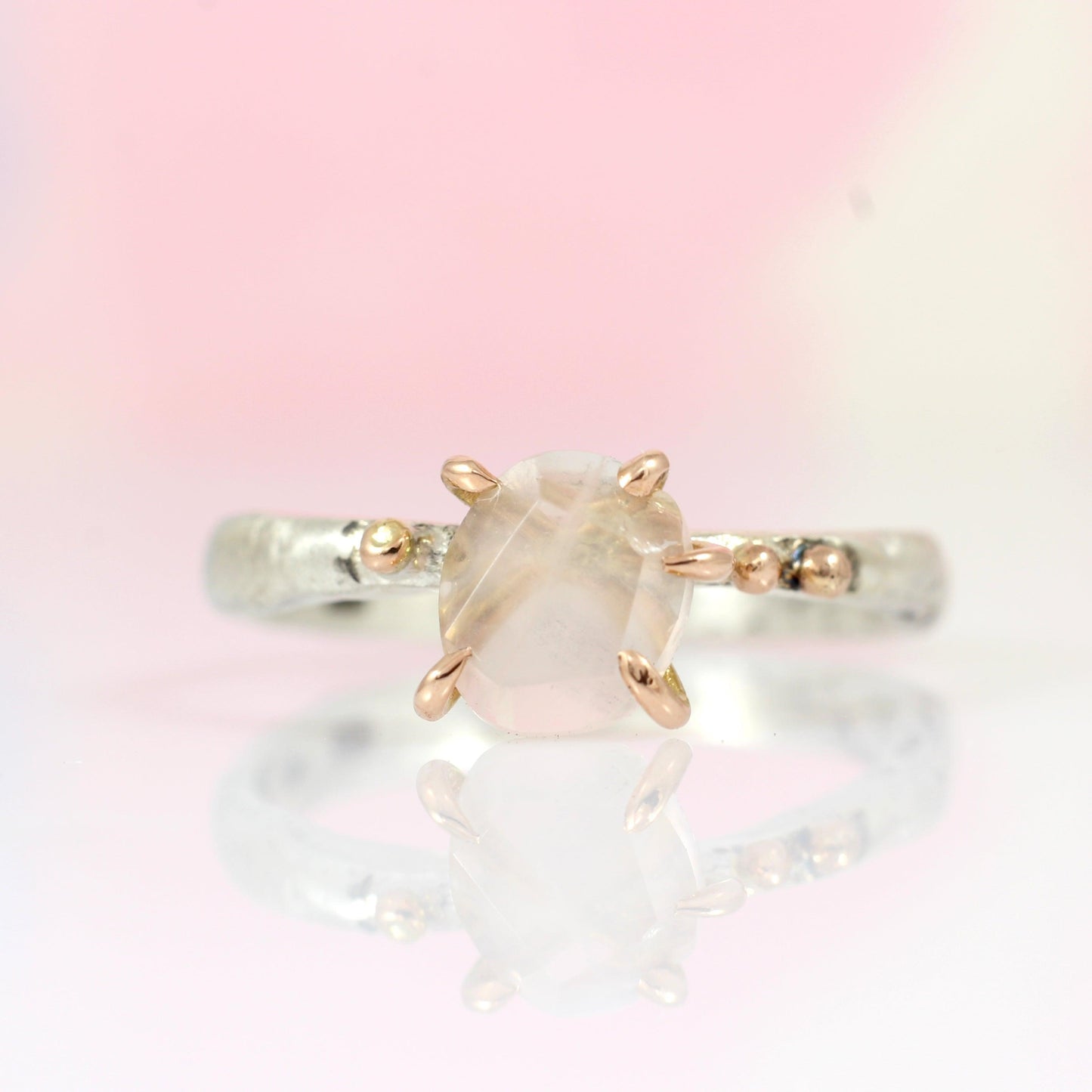 Rose Quartz Ring