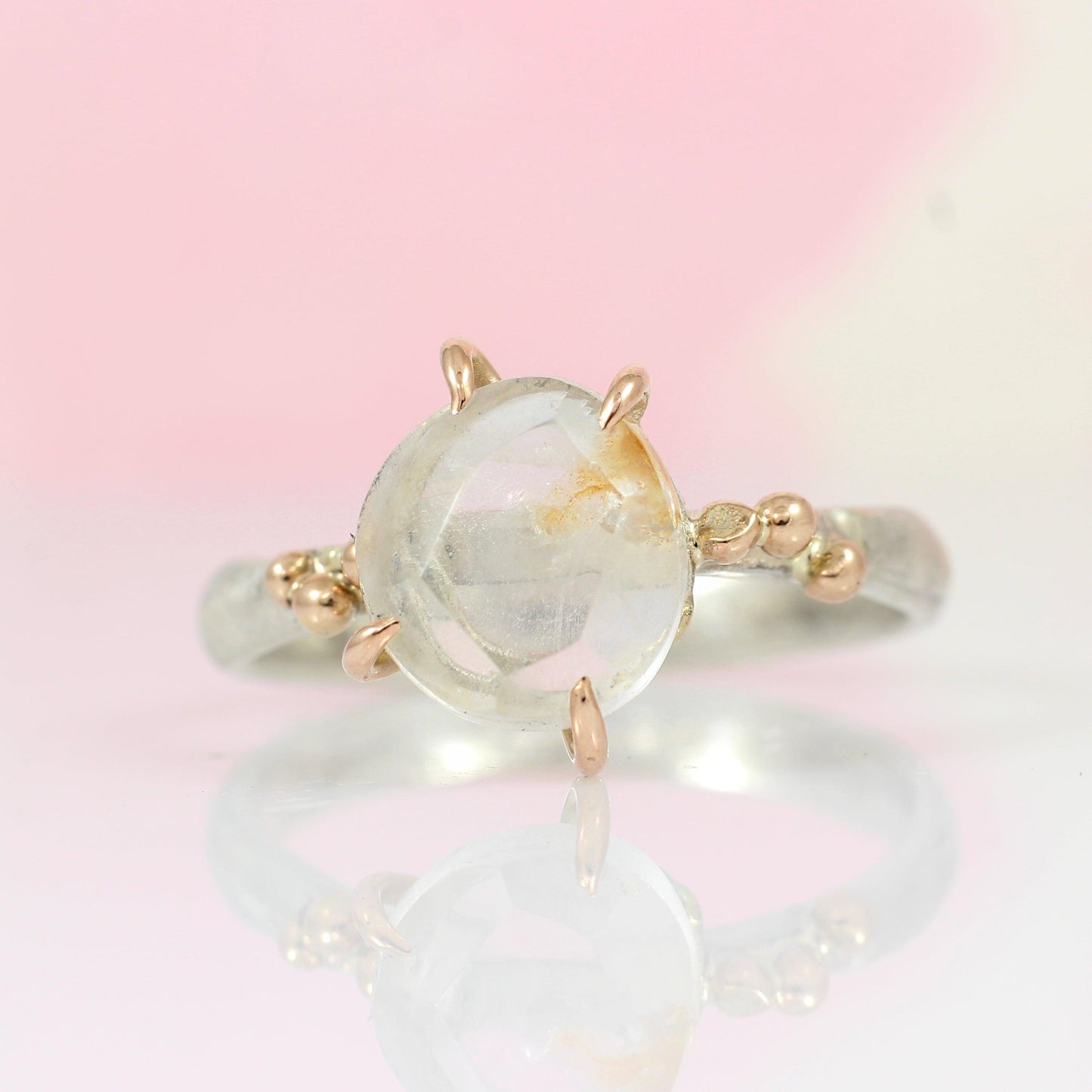 White Topaz Ring