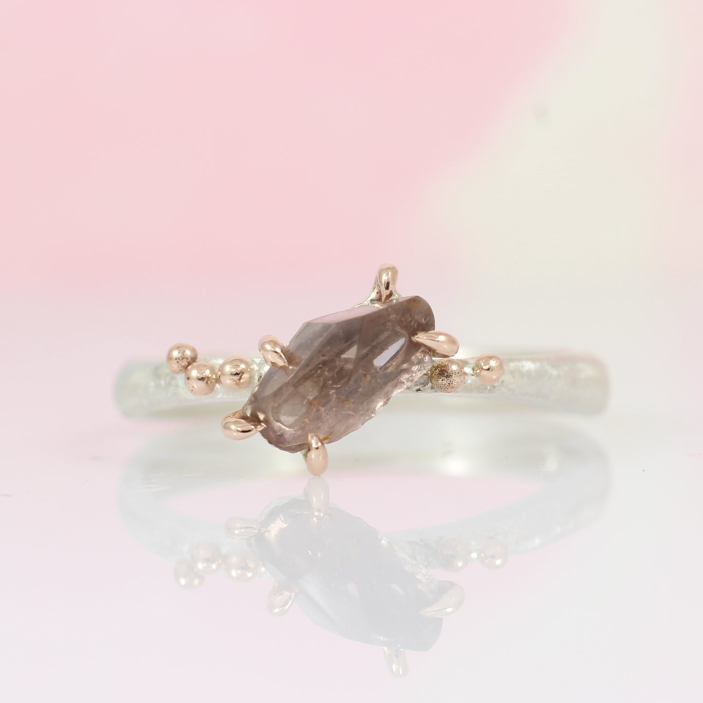 Pink Tourmaline Ring