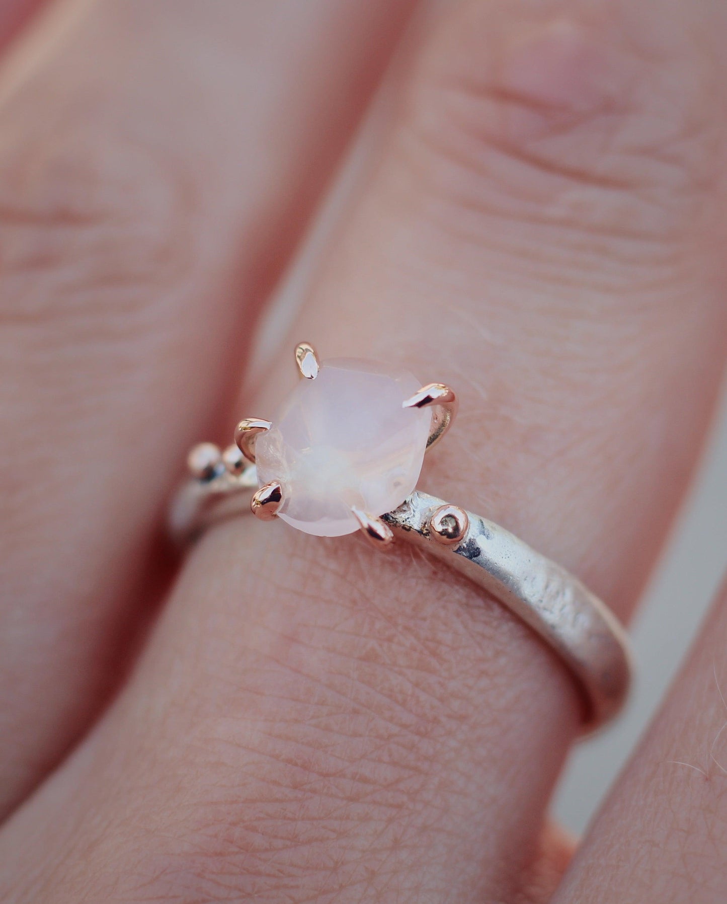 Rose Quartz Ring