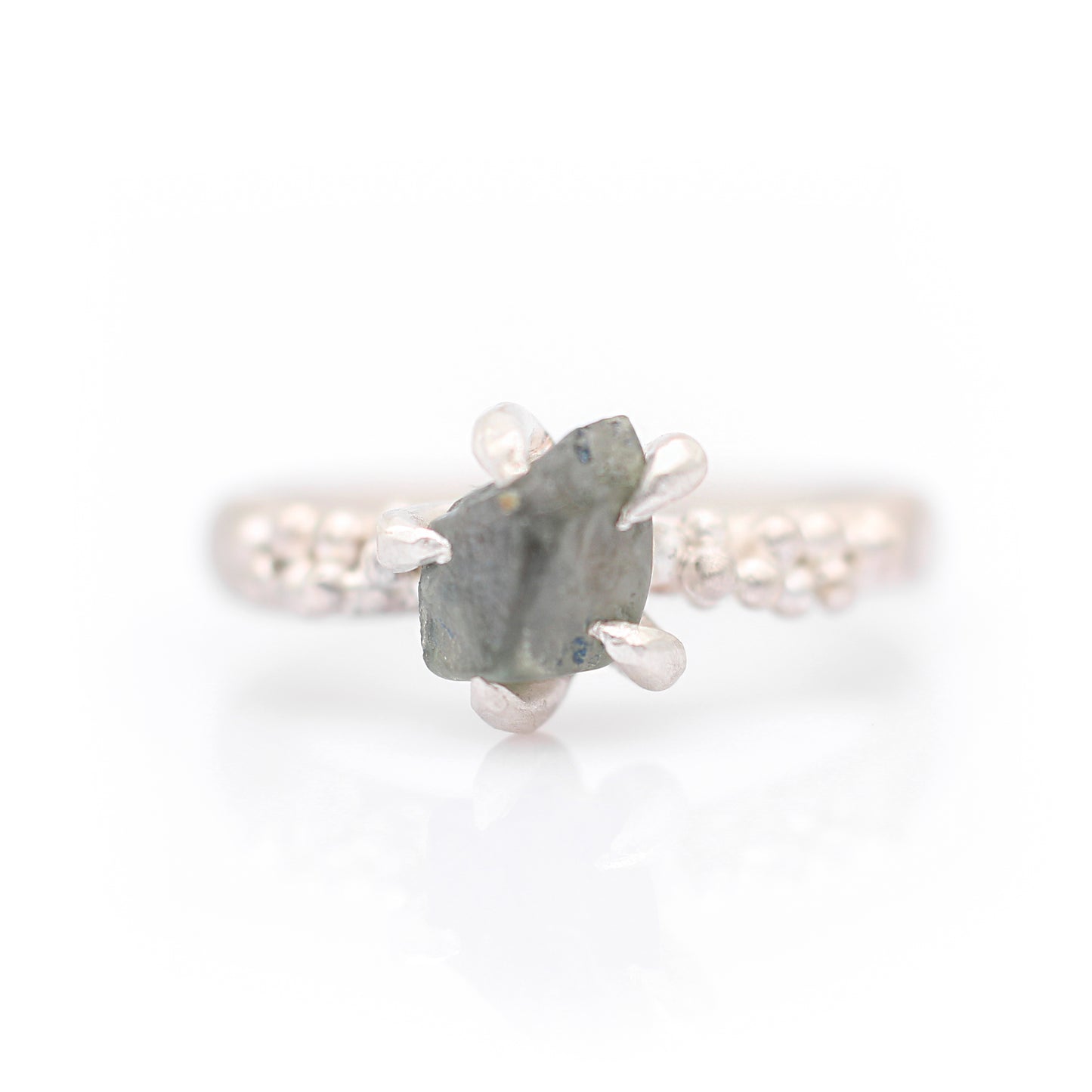 Montana Sapphire ring #2- Forest Treasure