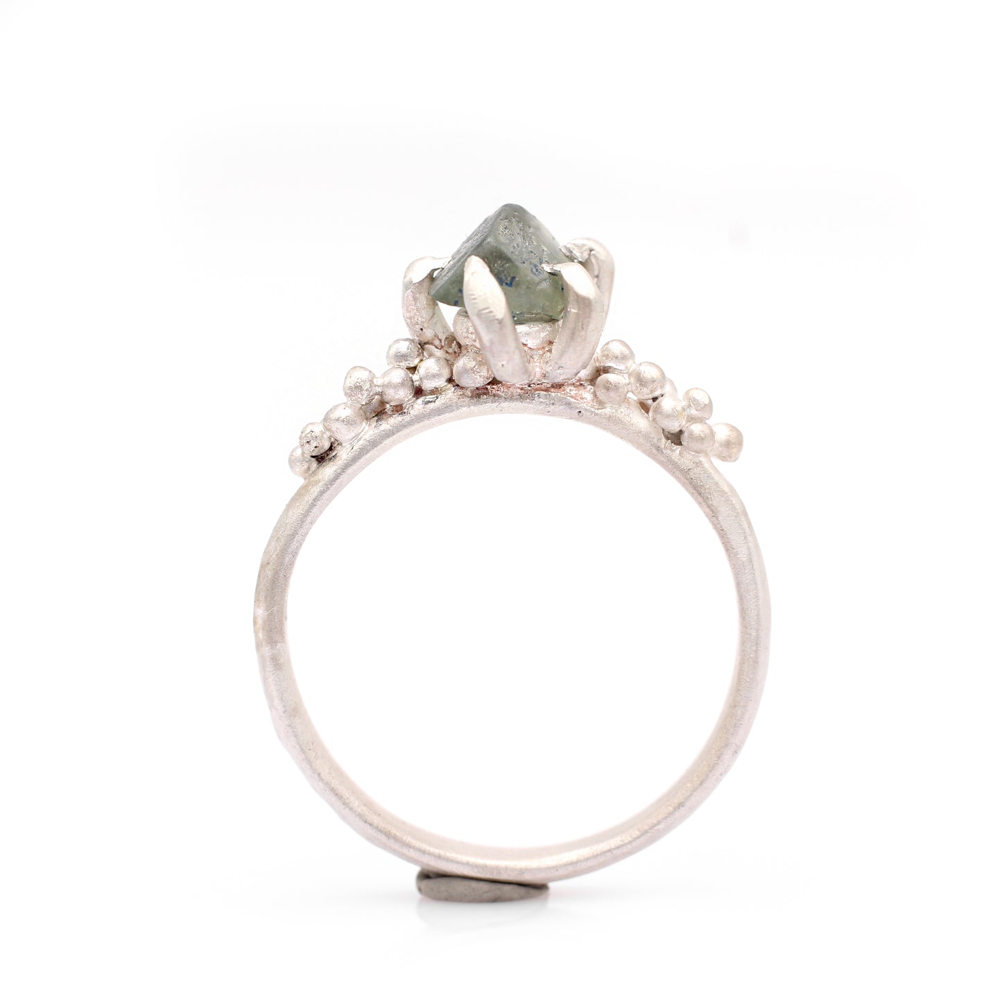 Montana Sapphire ring #2- Forest Treasure