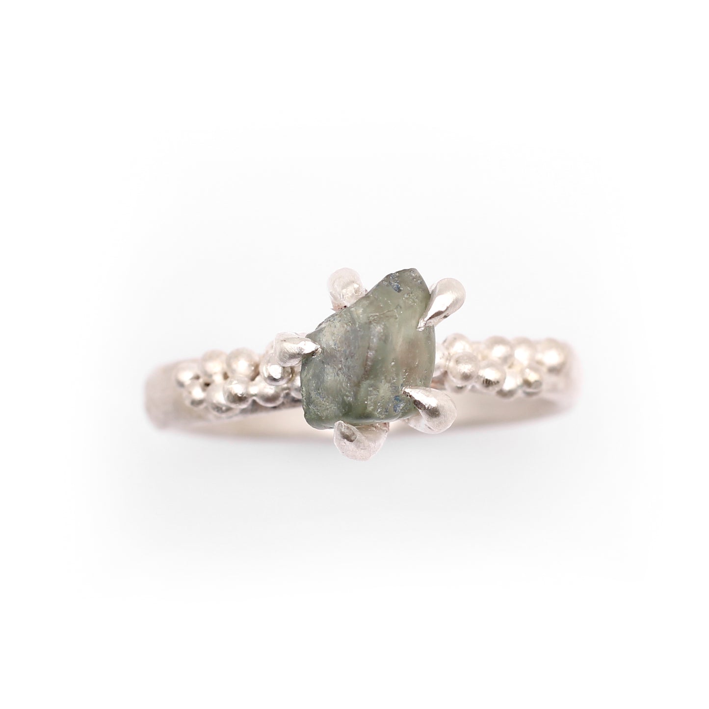 Montana Sapphire ring #2- Forest Treasure