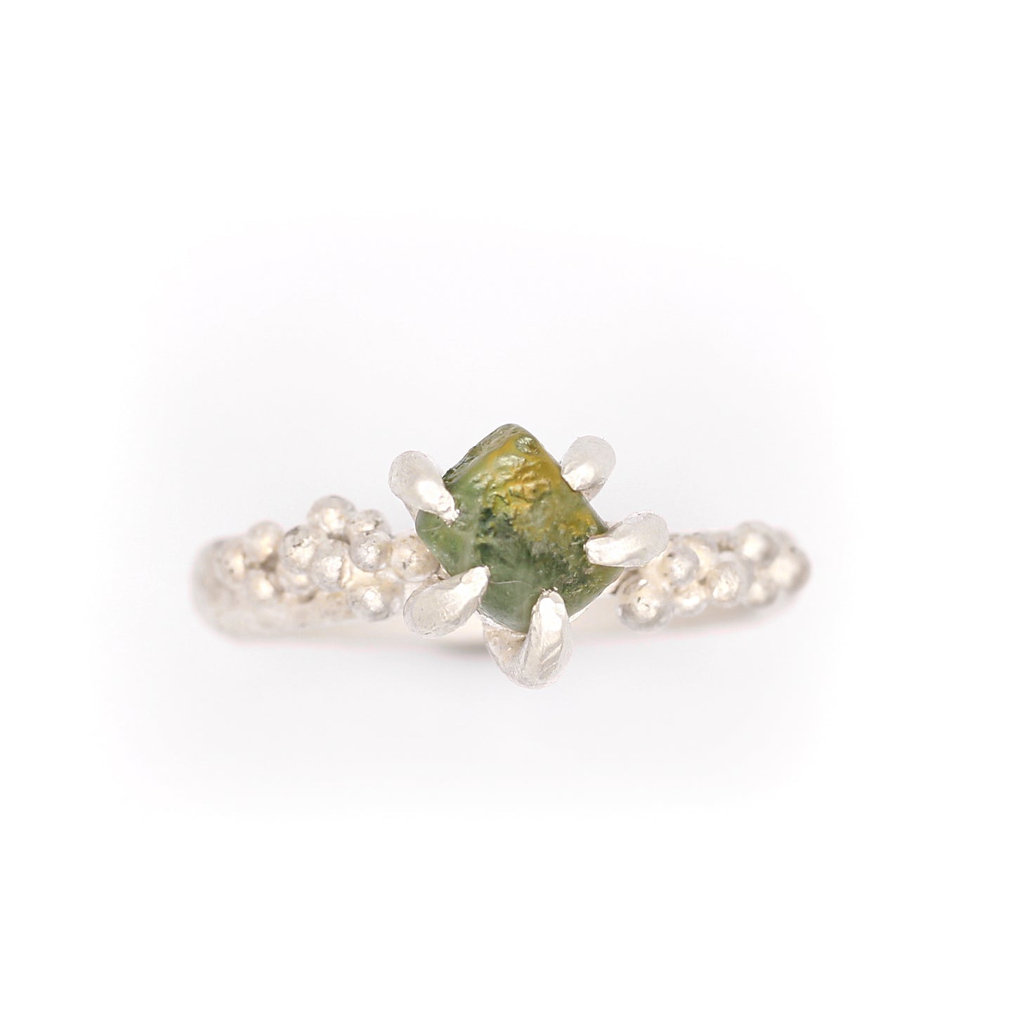 Montana Sapphire ring #4 - Forest Treasure