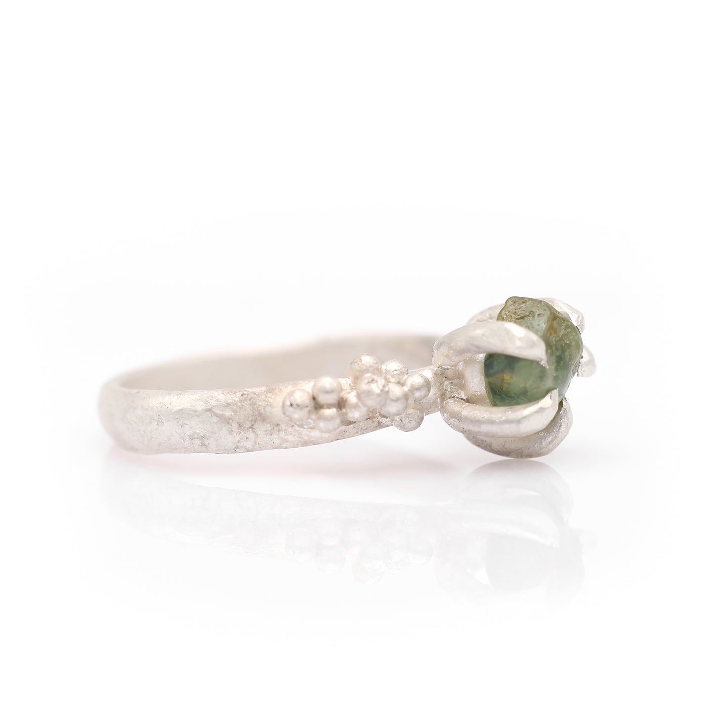 Montana Sapphire ring #4 - Forest Treasure