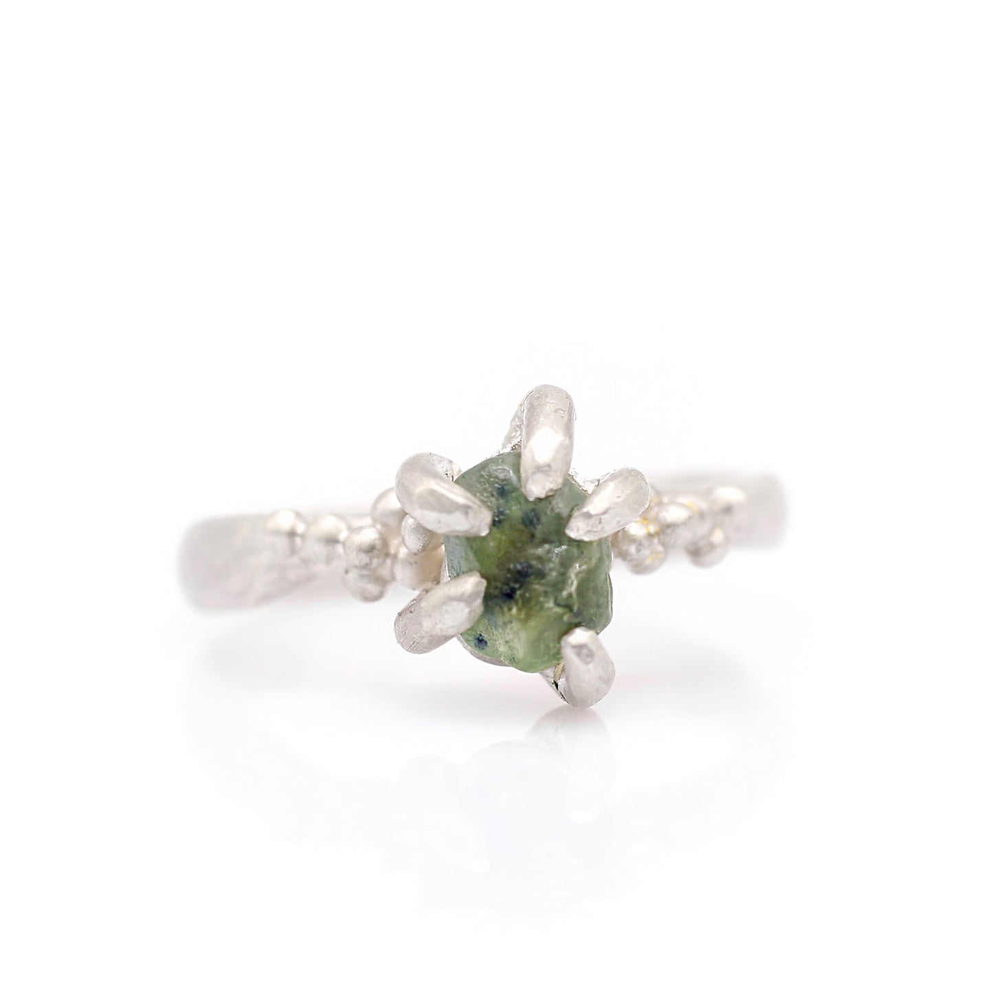 Montana Sapphire ring #5 - Forest Treasure