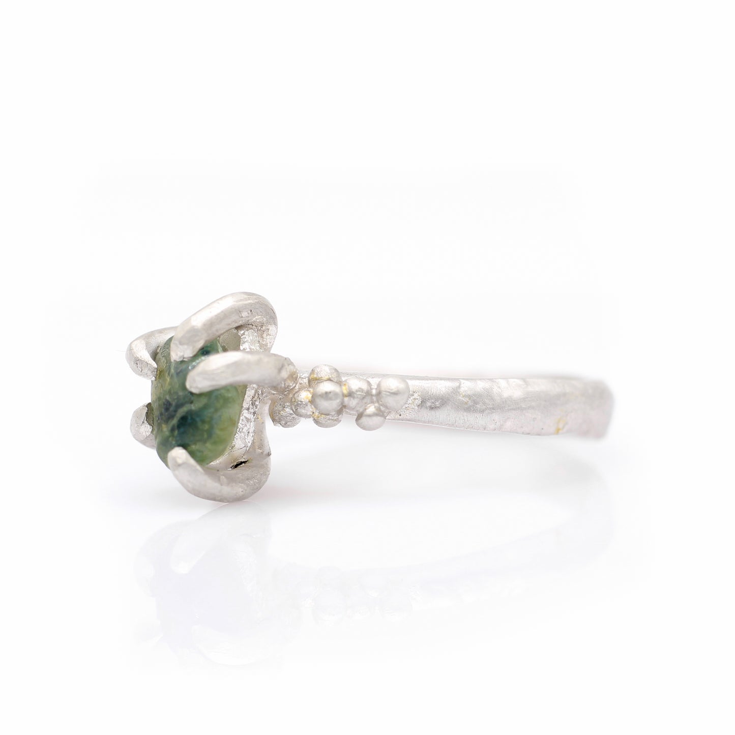 Montana Sapphire ring #5 - Forest Treasure