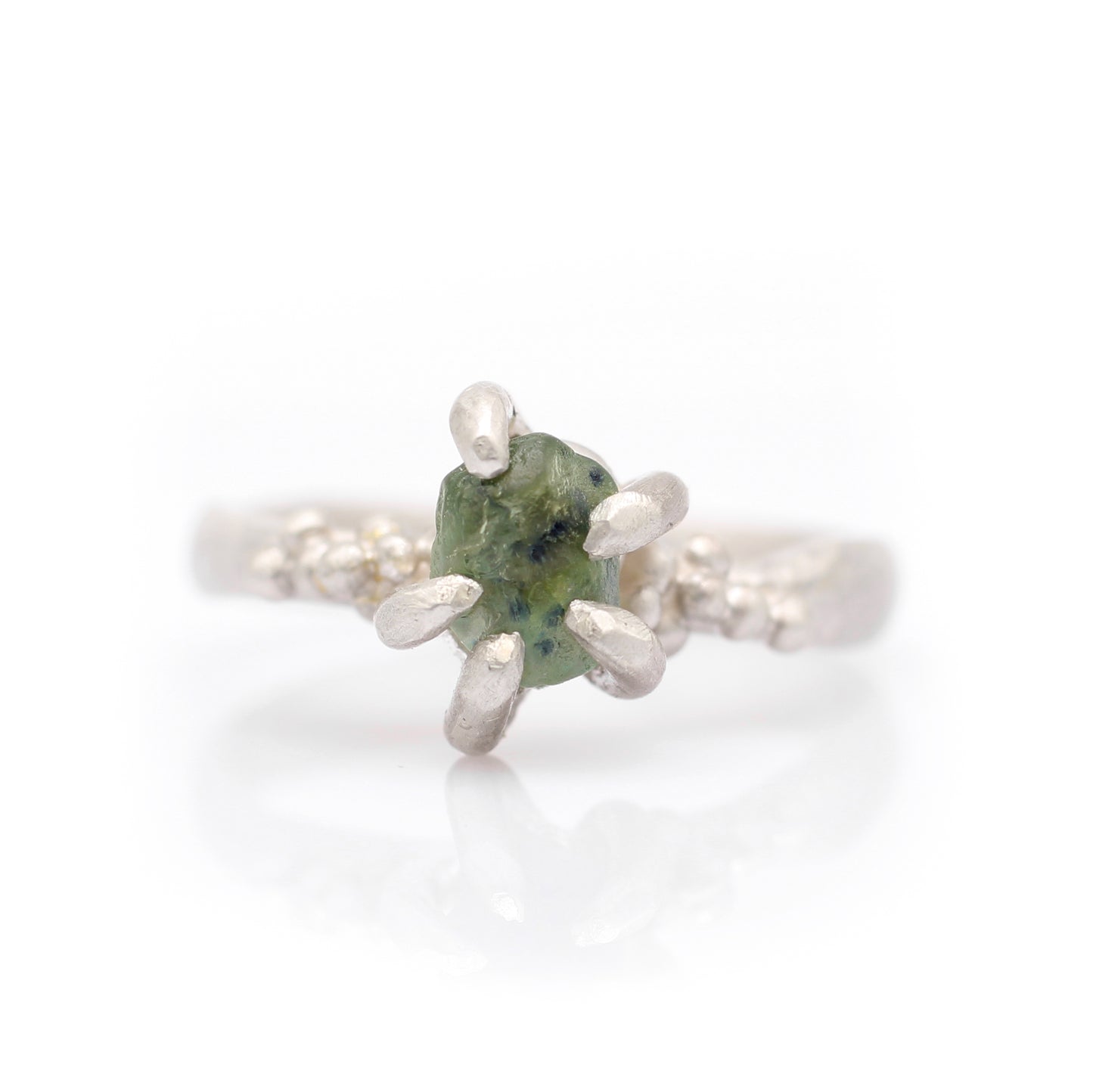 Montana Sapphire ring #5 - Forest Treasure