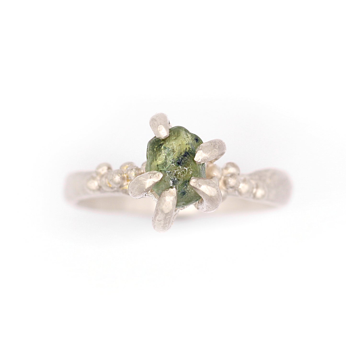 Montana Sapphire ring #5 - Forest Treasure