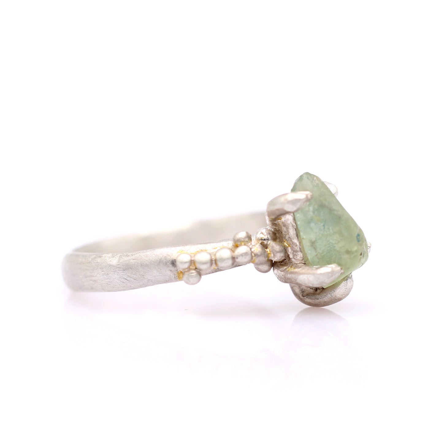 Montana Sapphire ring #1 - Forest Treasure