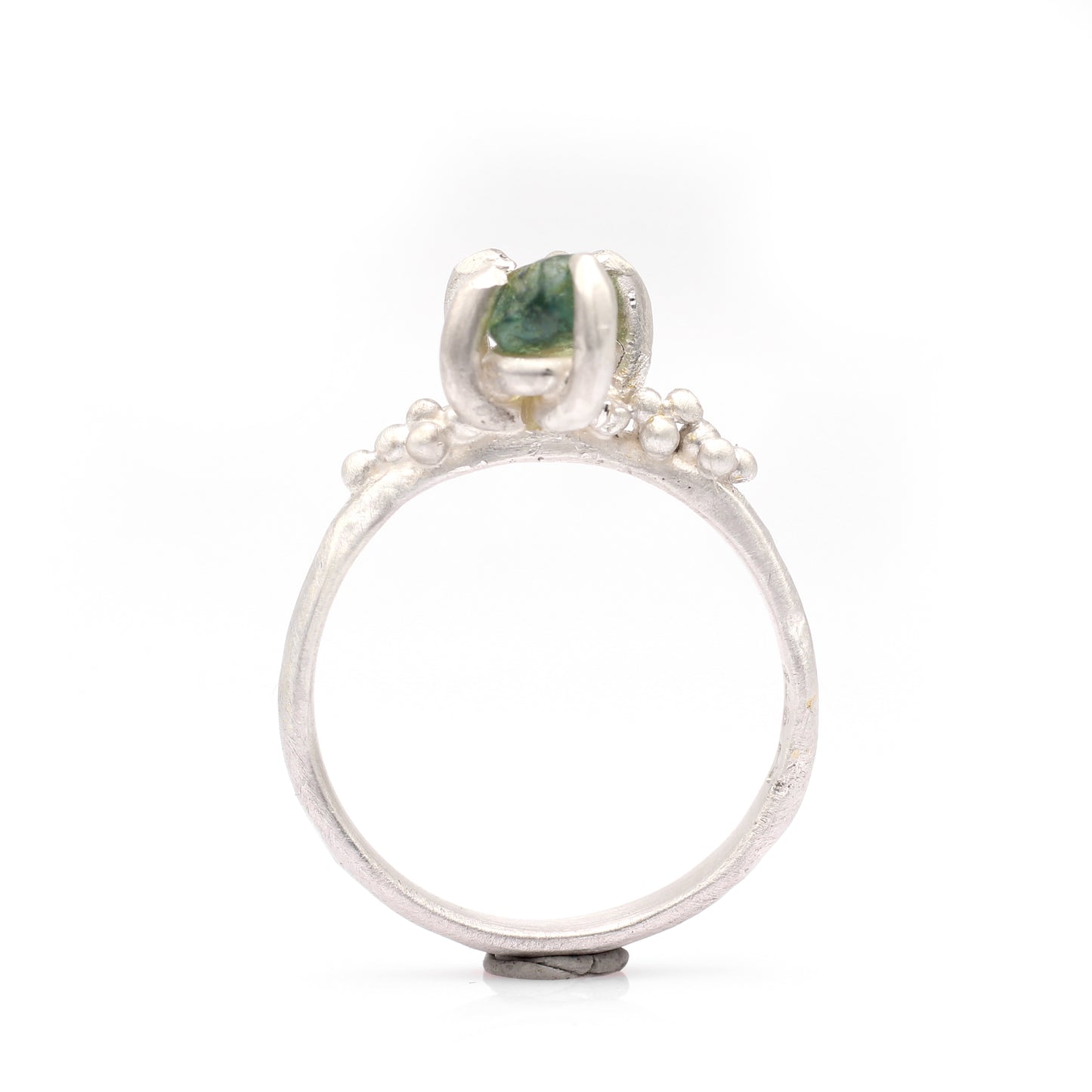 Montana Sapphire ring #5 - Forest Treasure
