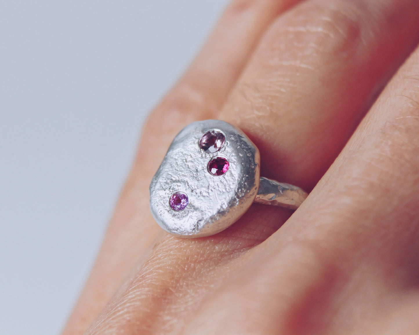 Delia Pebble Ring