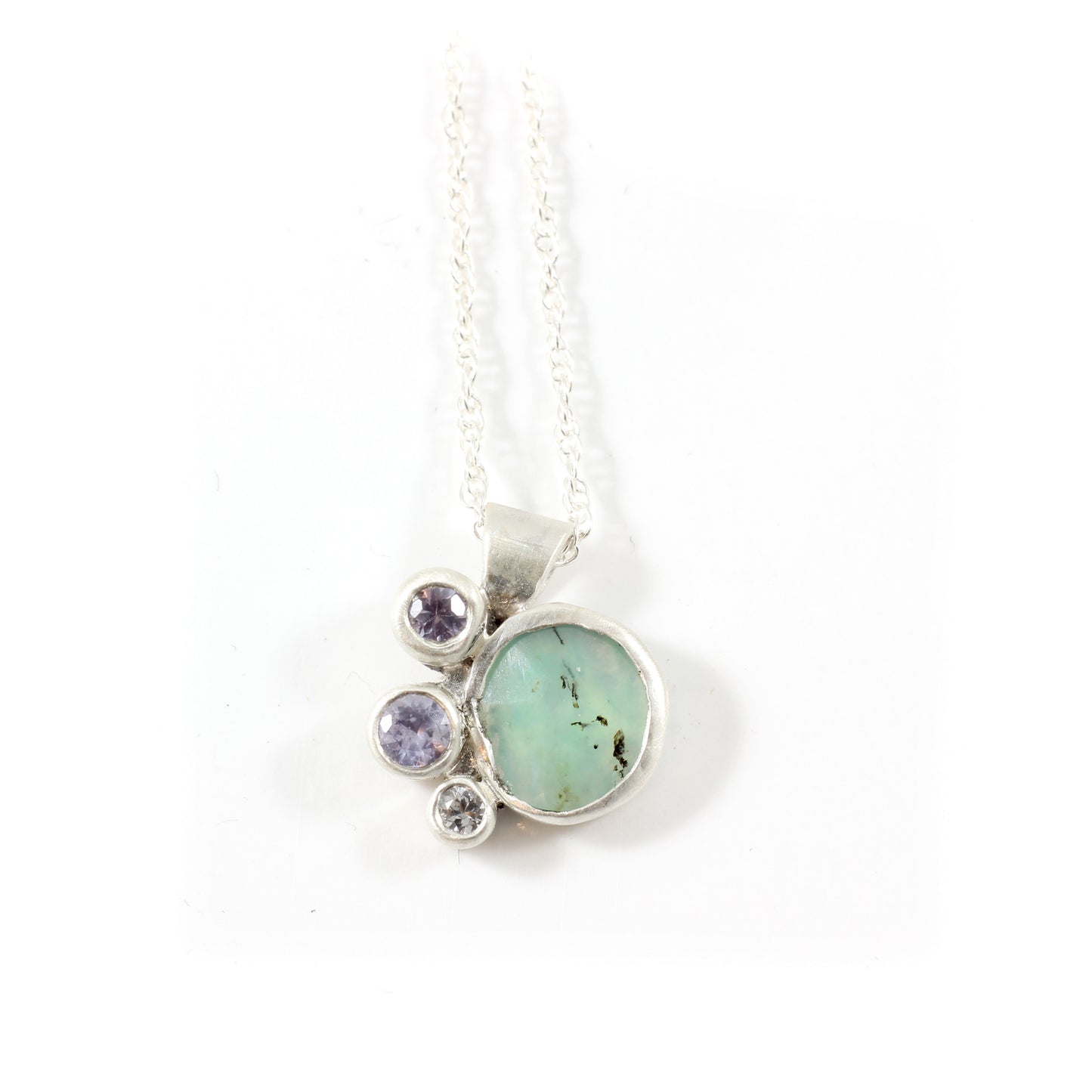 Enchanted Waters Necklace - Peruvian Opal