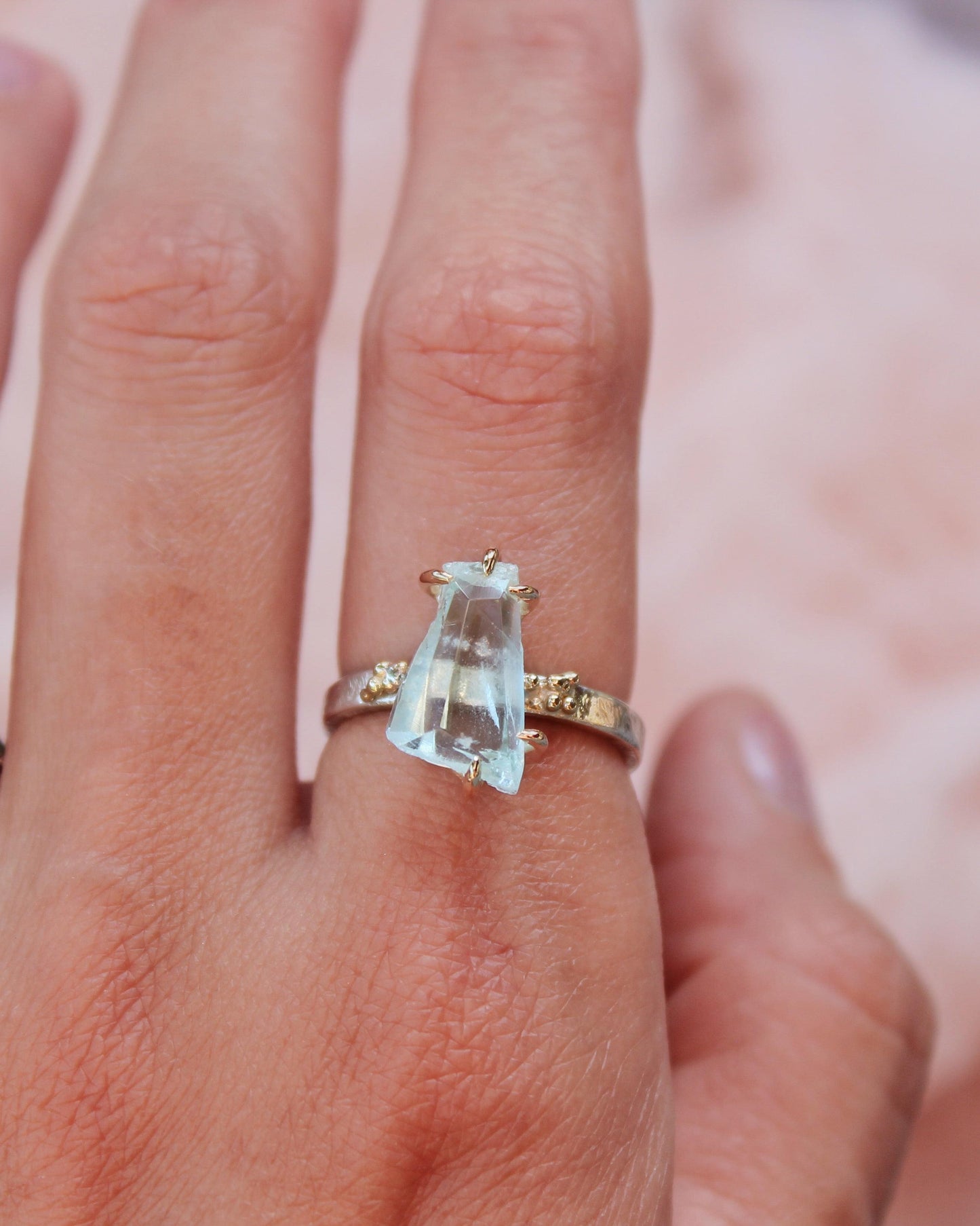 Gaia Aquamarine Ring