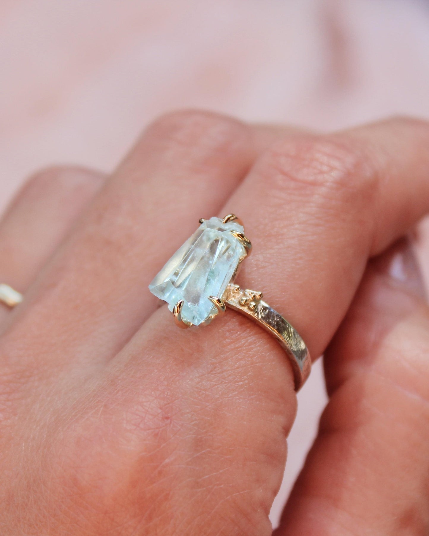 Gaia Aquamarine Ring