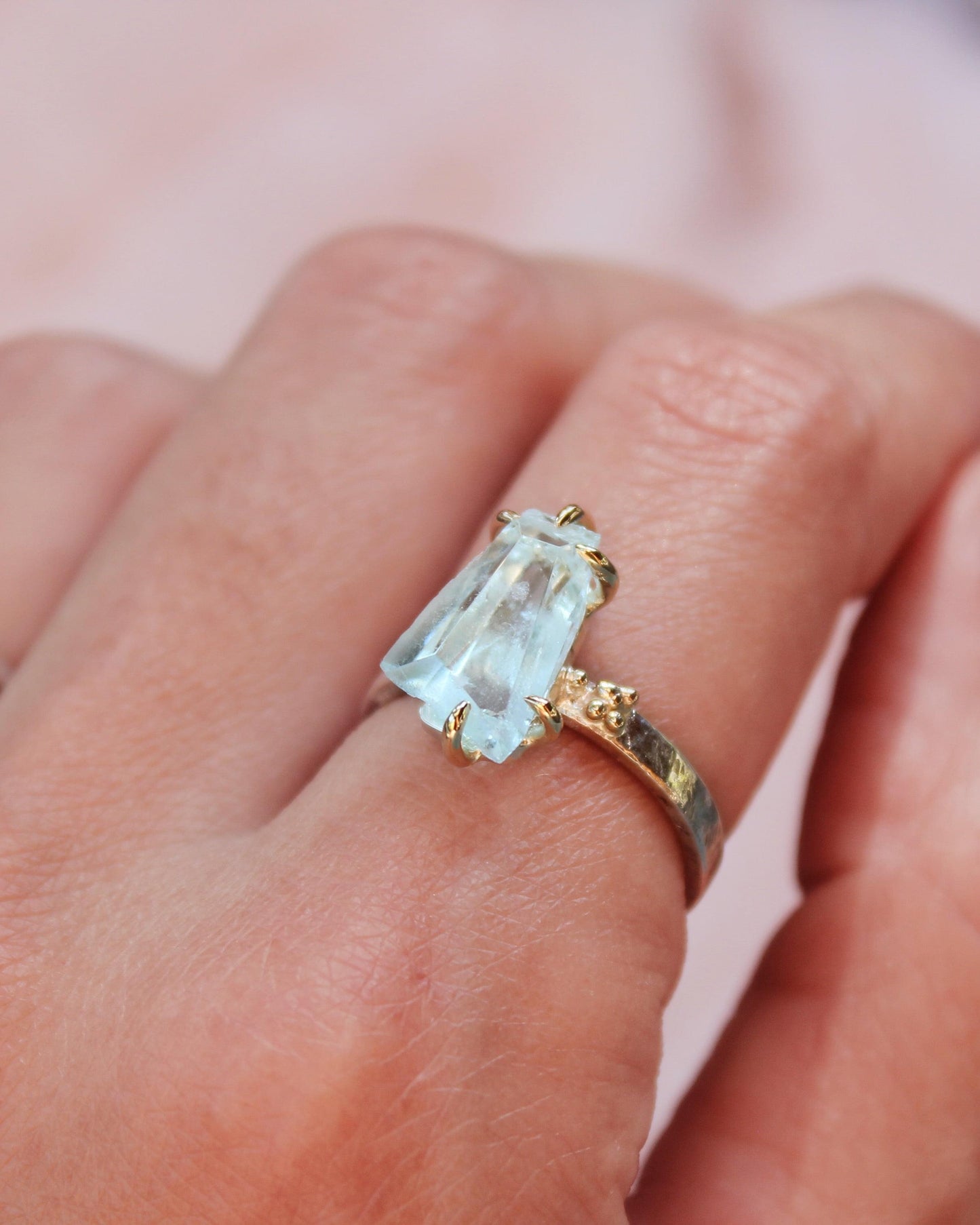 Gaia Aquamarine Ring