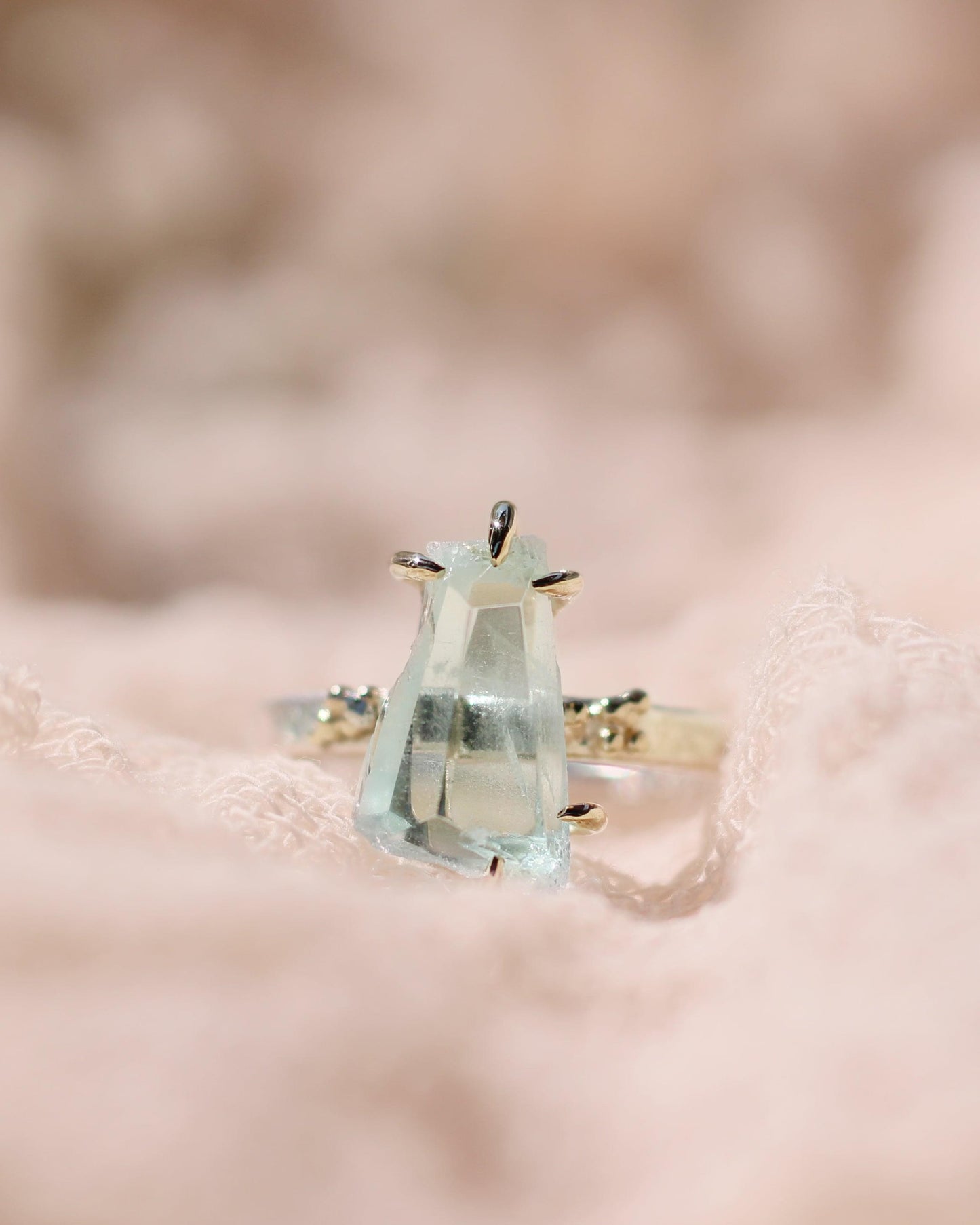 Gaia Aquamarine Ring