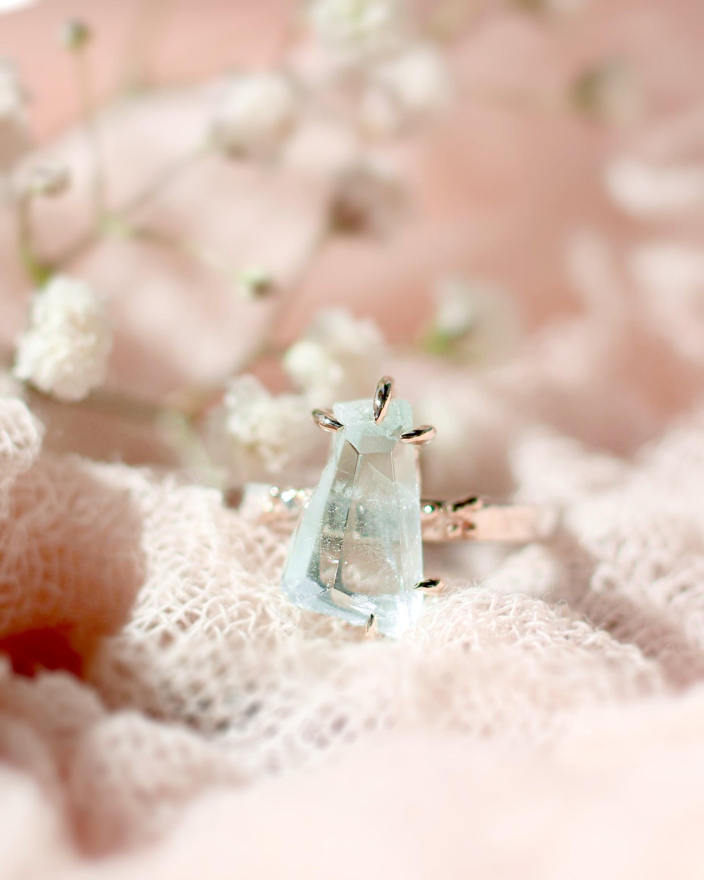 Gaia Aquamarine Ring