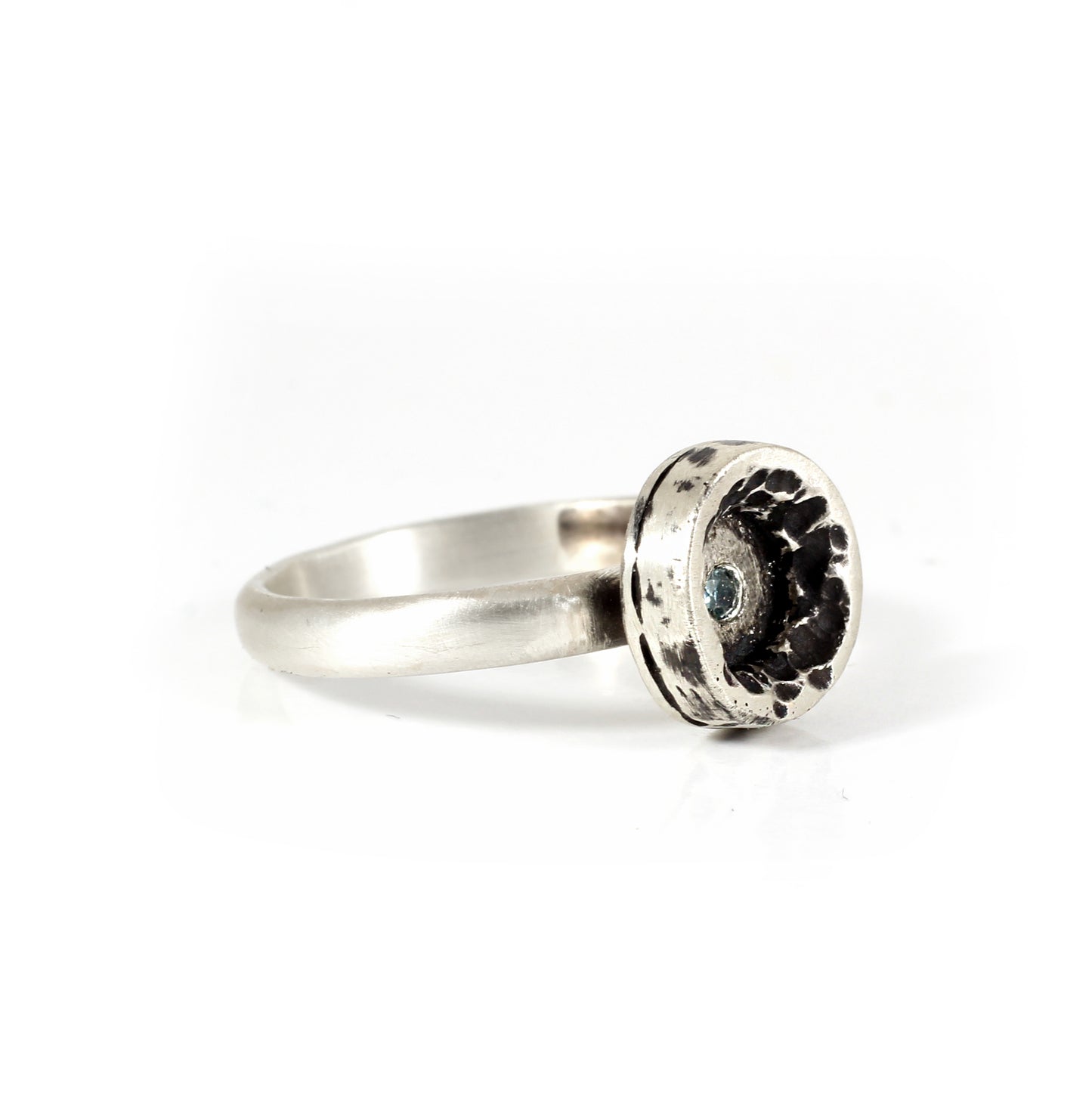 Her Hidden Island - sapphire ring