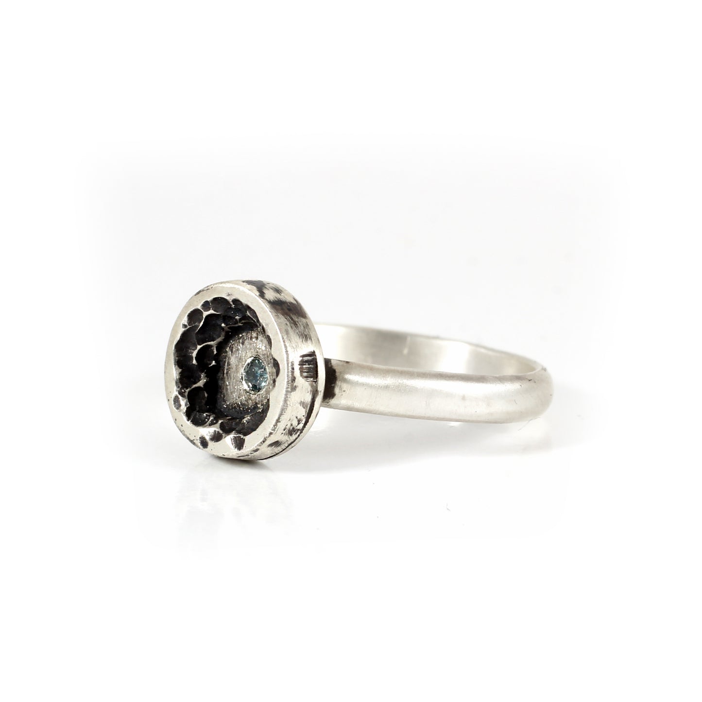 Her Hidden Island - sapphire ring