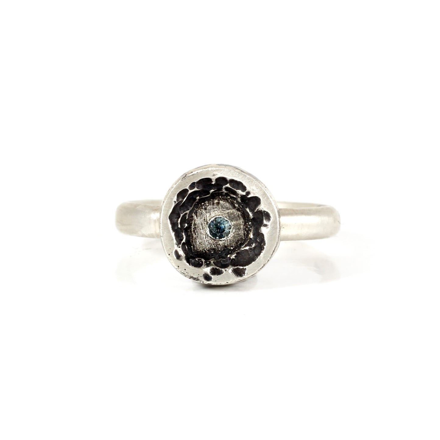 Her Hidden Island - sapphire ring