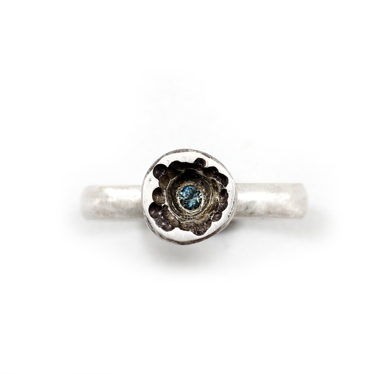 Her Hidden Island - sapphire ring