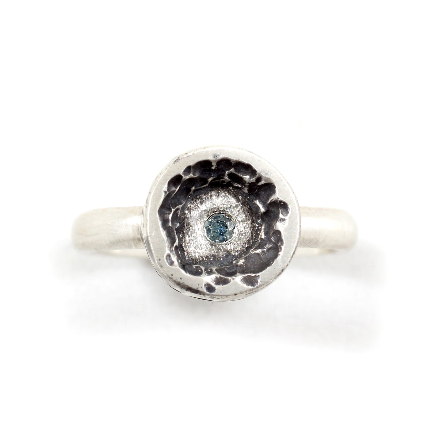 Her Hidden Island - sapphire ring