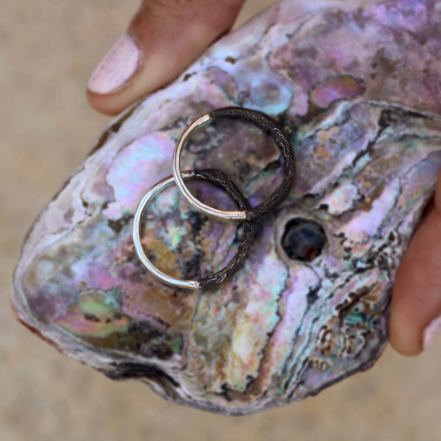 Land + Sea Stacking Ring