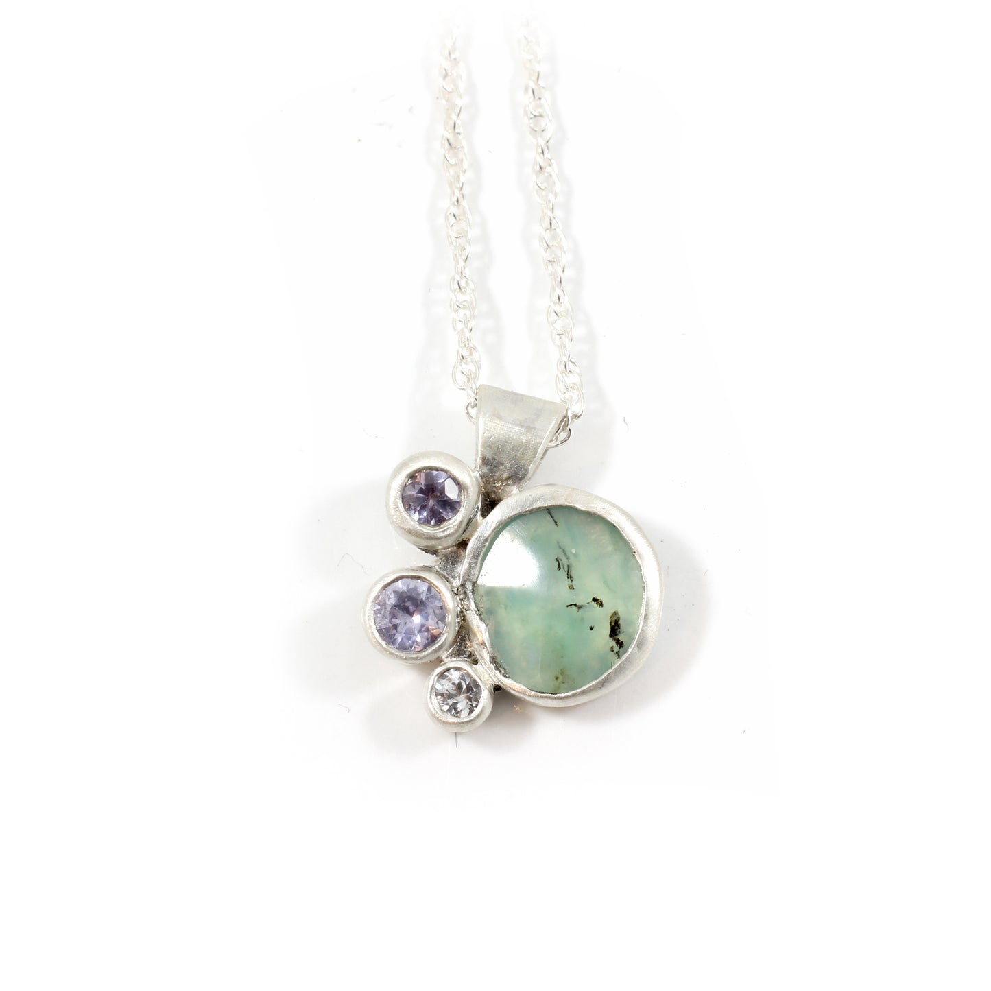 Enchanted Waters Necklace - Peruvian Opal