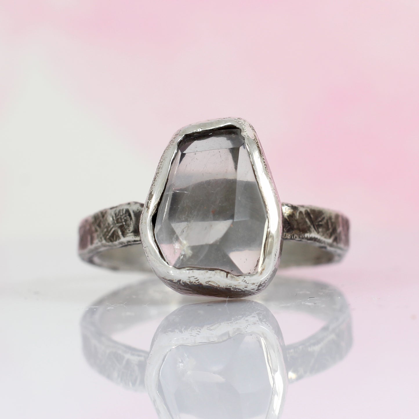 Crystal coffin Ring