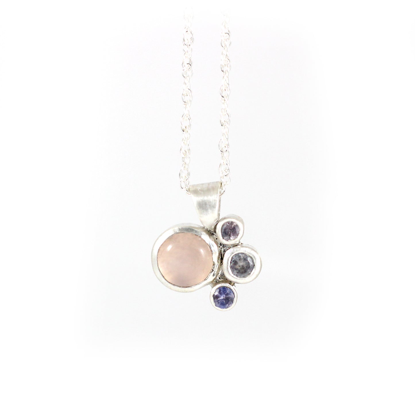 Siren's Lullaby Necklace - Rose Quartz