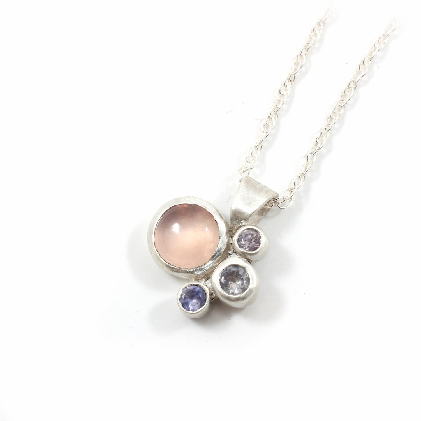 Siren's Lullaby Necklace - Rose Quartz