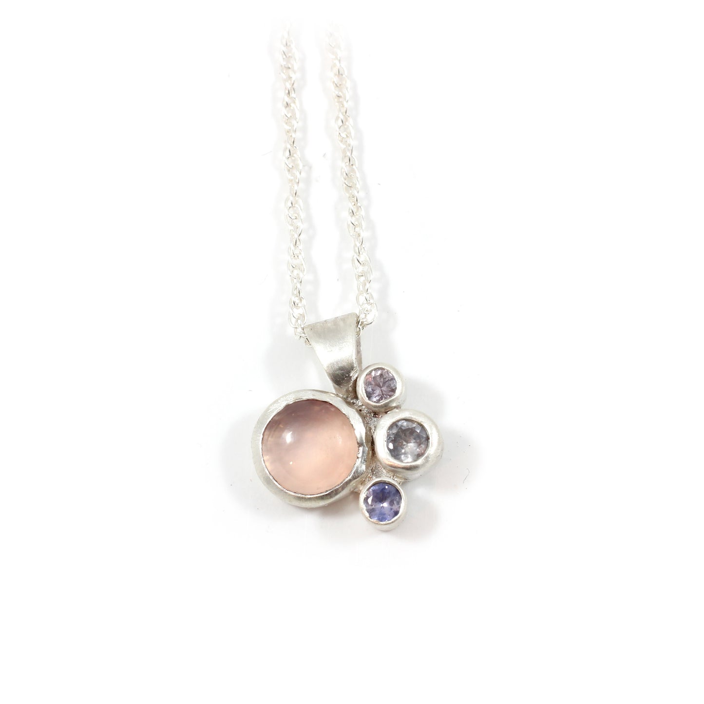 Siren's Lullaby Necklace - Rose Quartz