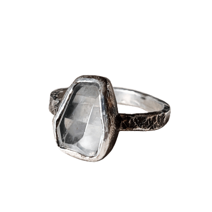 Crystal coffin Ring