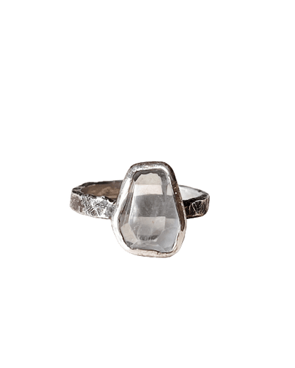 Crystal coffin Ring