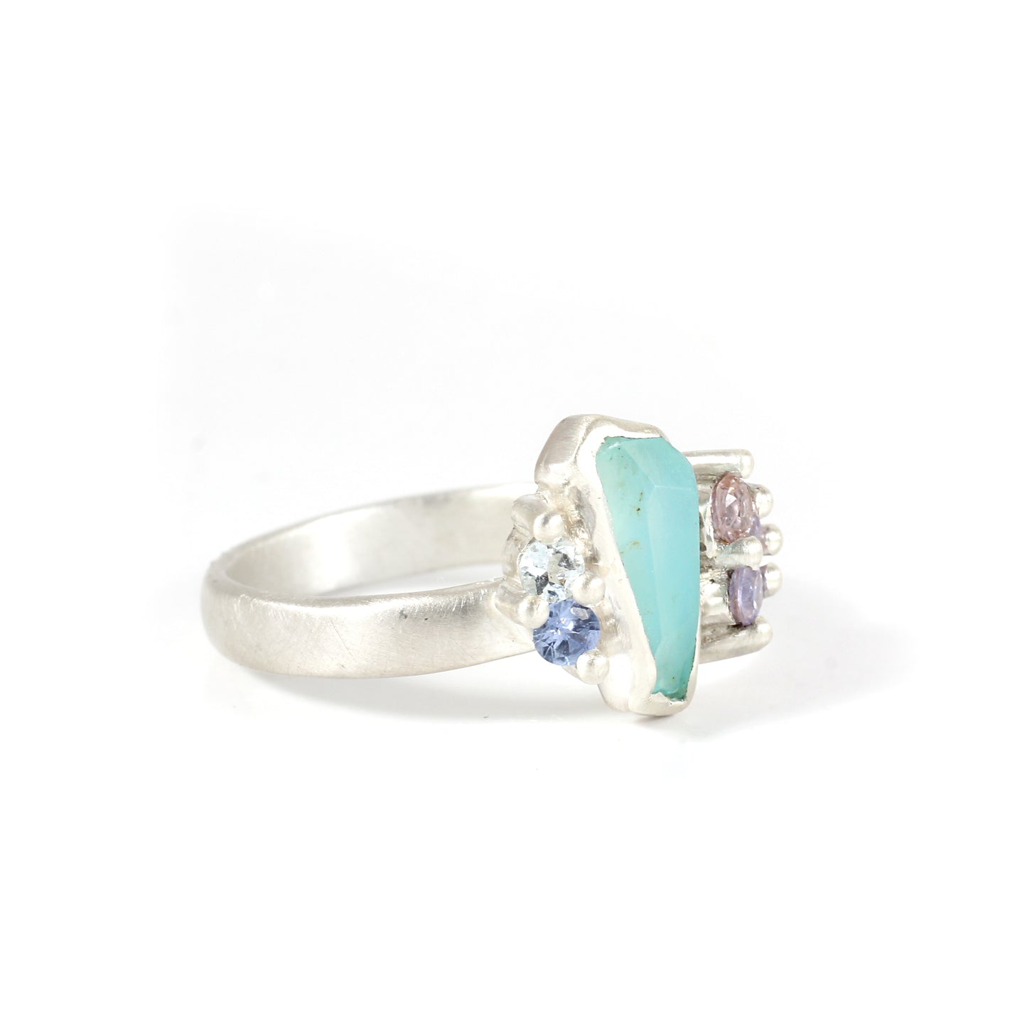 Mermaid's Treasure - Peruvian opal ring