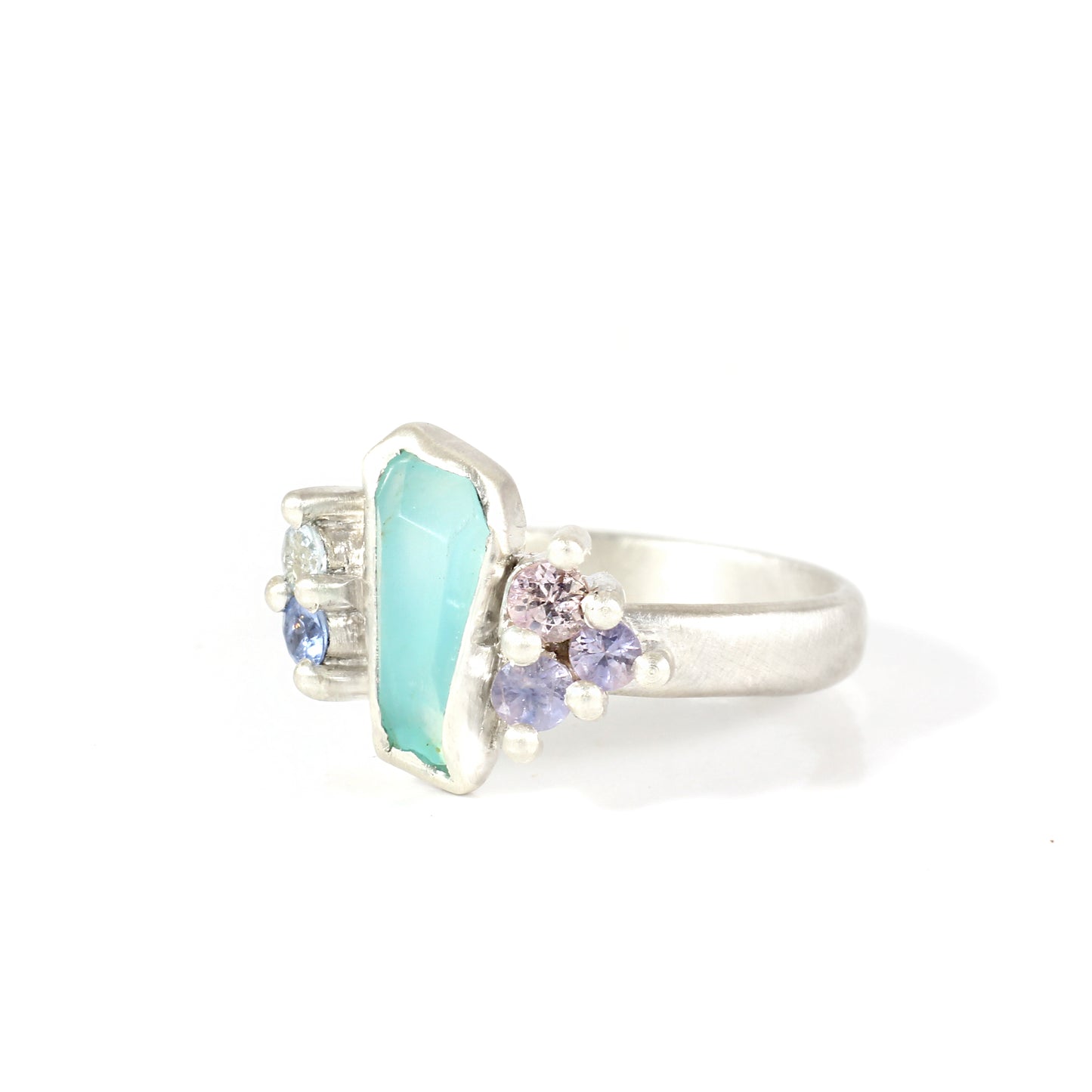 Mermaid's Treasure - Peruvian opal ring