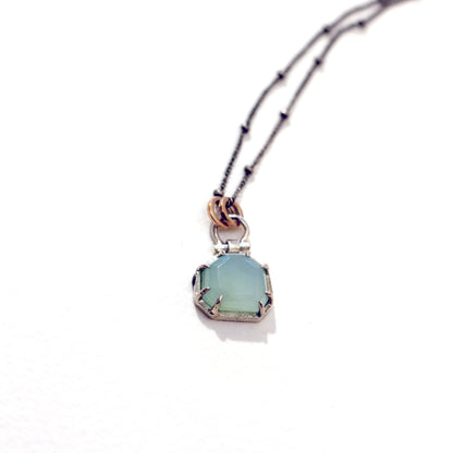 Peruvian Opal Pendant Necklace