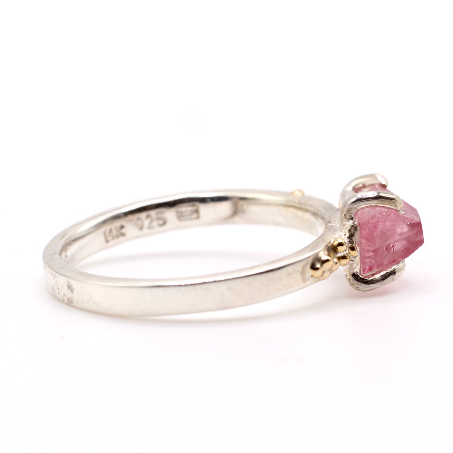 Pink Tourmaline Candy Ring